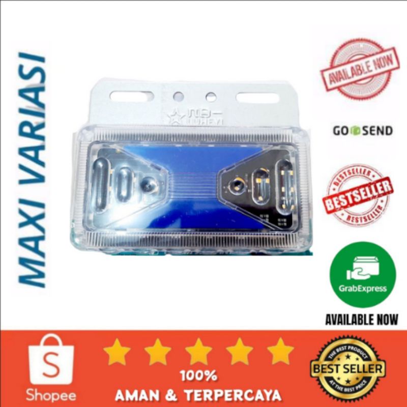 LAMPU LED BAK TRUCK  24V SEIN RUNNING Lampu Belakang Truk Kotak