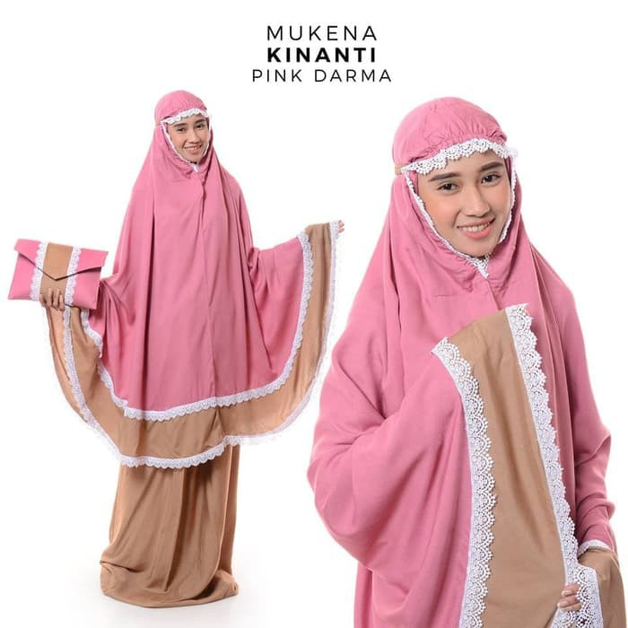 PROMO COD Bisa Bayar Di tempat - Mukena Dewasa Rayon Bali Kinanti