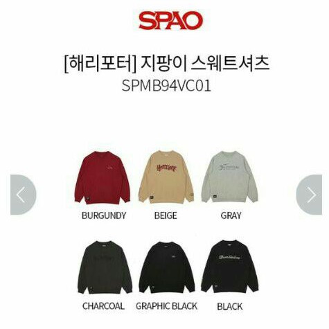 (PO) SPAO x Harry Potter Sweater