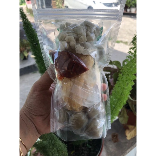 

Baso aci instan isi ayam suir