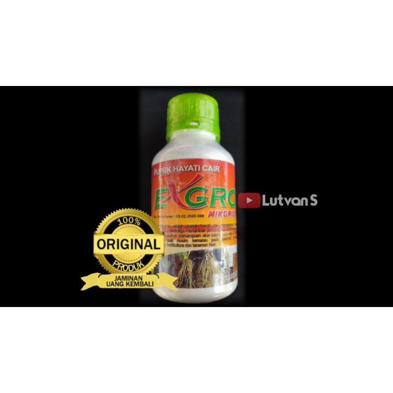 COD√ Pupuk Hayati Cair EXGRO MIKORIZA 500ml