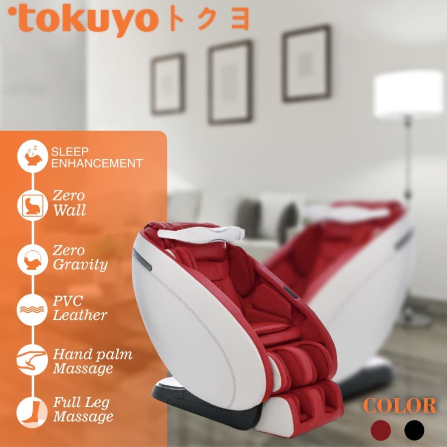 TOKUYO Smart Sleep Legacy Massage Chair TC-730 - Kursi Pijat Kaki Tangan Punggung Full Body Elektrik