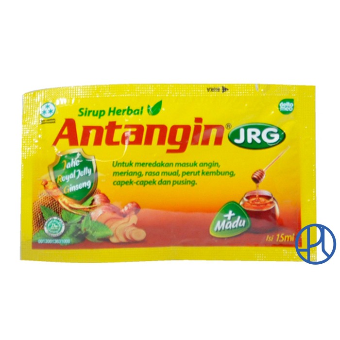 ANTANGIN JRG SYRUP BOX ISI 12 SACHET MASUK ANGIN MUAL FLU DEMAM