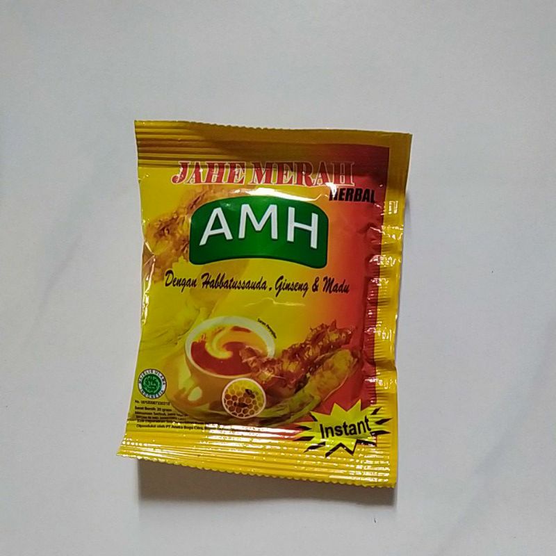 

AMH Jahe Merah Herbal 20g Minuman Tradisional Serbuk