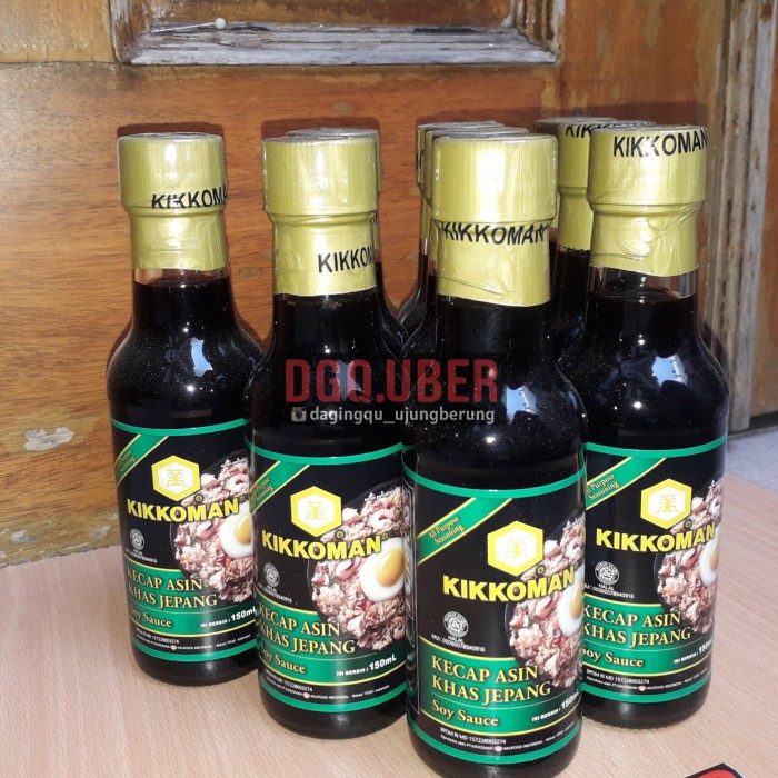 

Unik Kikkoman Soy Sauce | Kikkoman Kecap Asin Jepang | Souyu 150ml HALAL terbaik