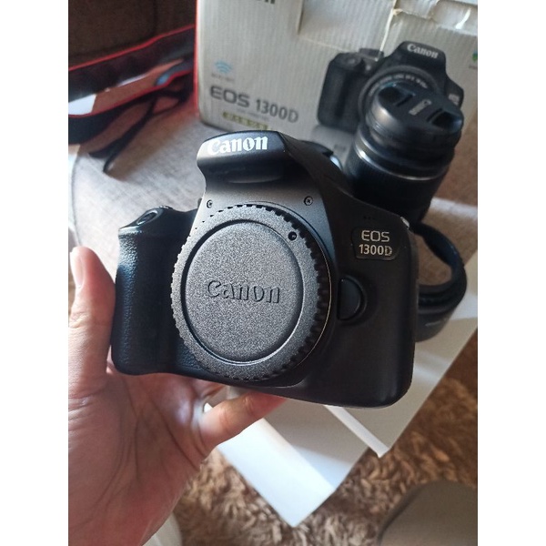 Dijual kamera canon 1300d wifi bekas/second pemakaian pribadi