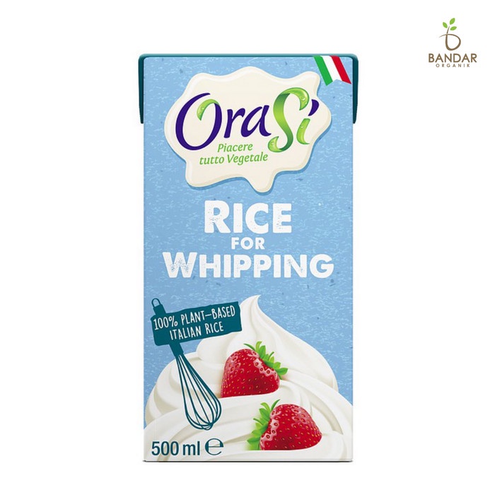 Orasi - Rice Whipping Cream 500ml / Plant Based Whip Cream /Krim Kocok