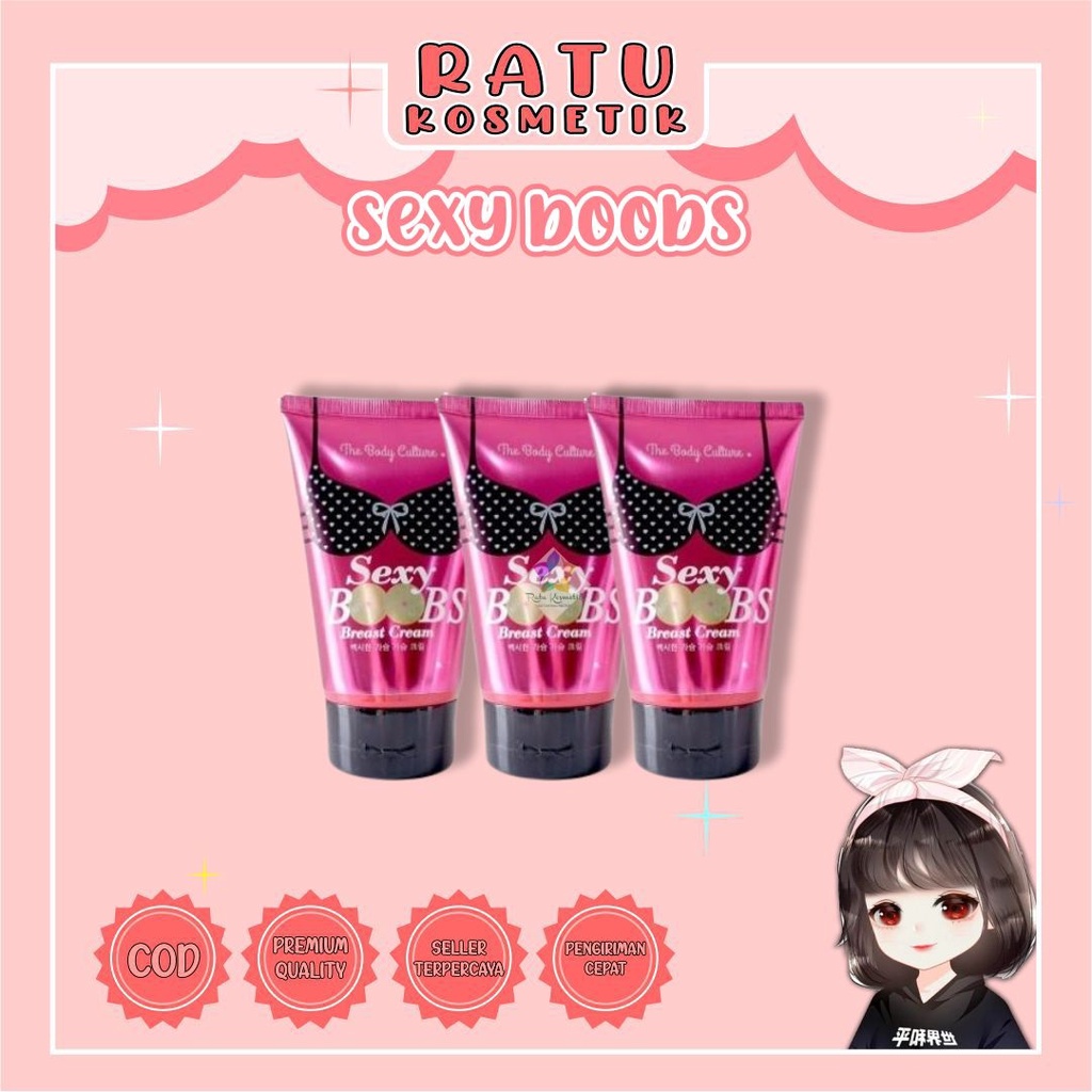 ❤ RATU ❤ Sexy Boobs The Body Culture | Lotion Pembesar &amp; Pengencang Payudara (✔️BPOM)