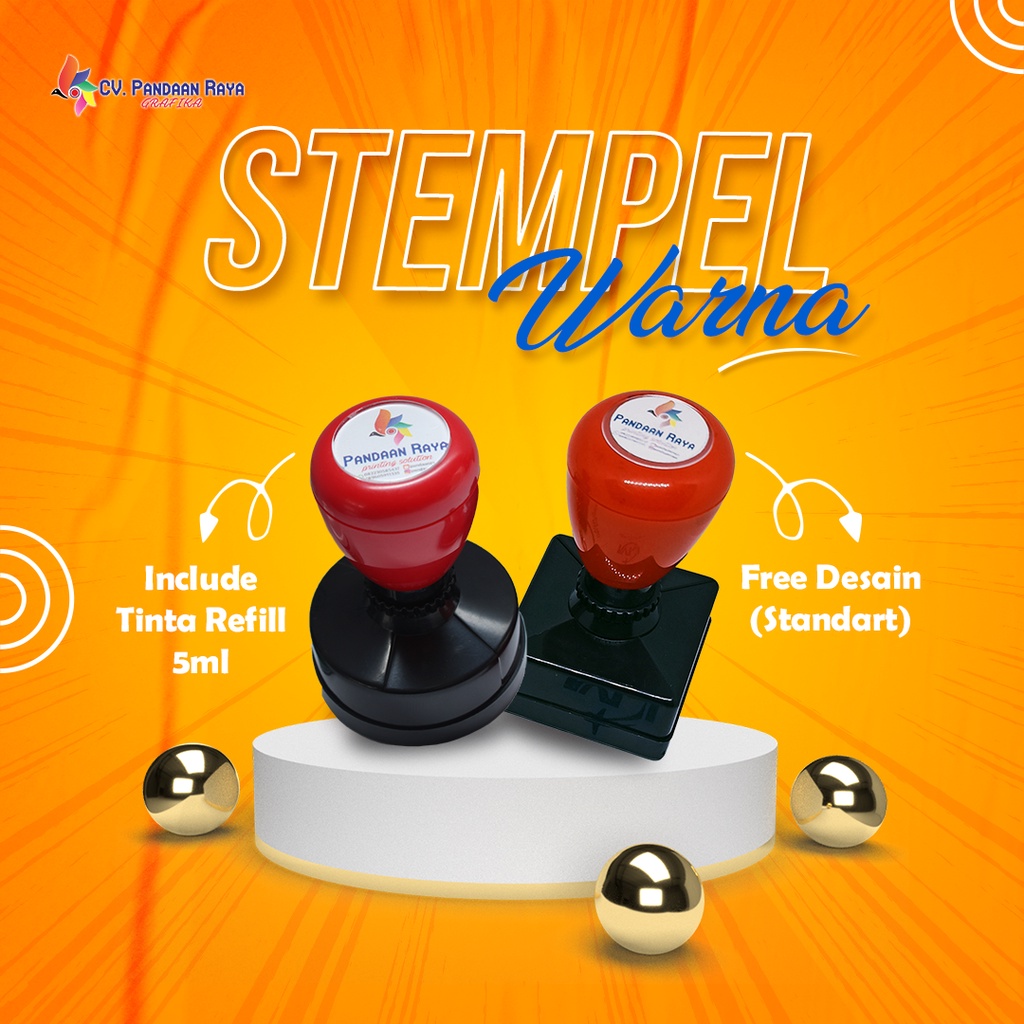 Stempel Flash Stempel Warna Custom Stempel Plastik