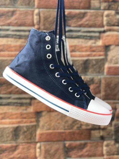 Sepatu Converse TERBARU sneakers height boot+box