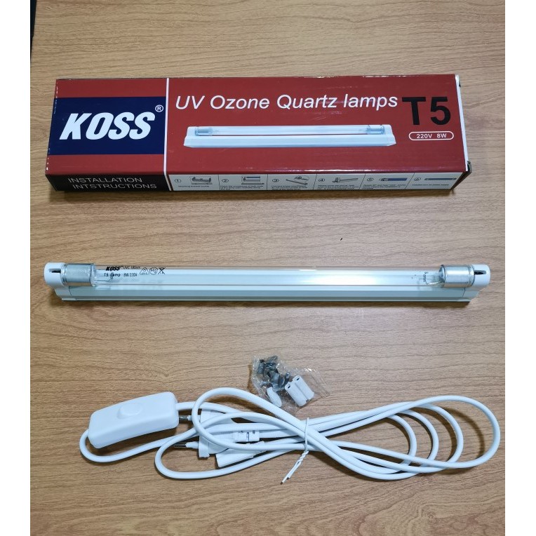 Lampu UV Ozone Sterillizer / T5 UVC Ozon 8w