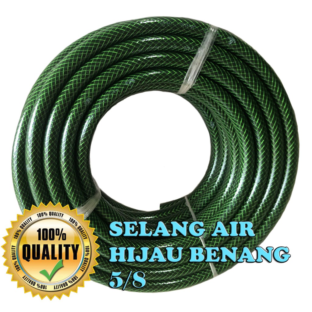 SELANG AIR HIJAU BENANG 5/8 INCH