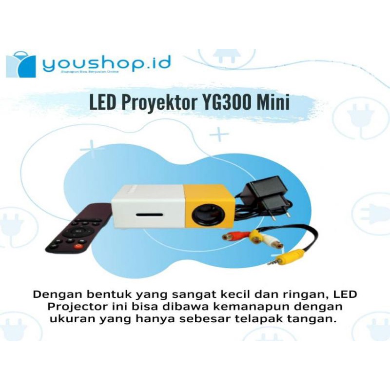 Mini Projector LED Proyektor Mini