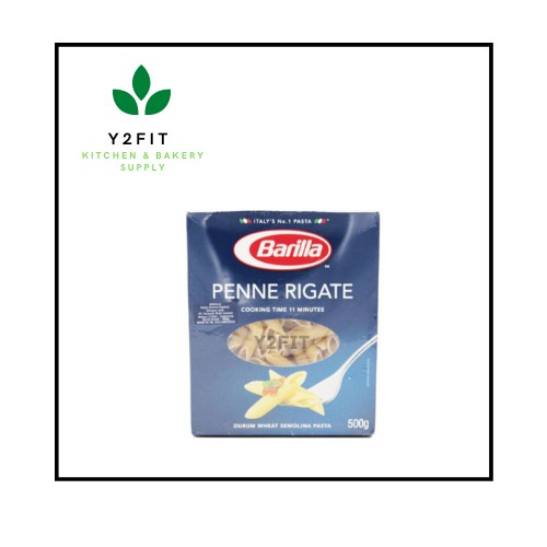 

Y2fit BARILLA PENNE RIGATE 500 GR - BARILLA PASTA PENNE PREMIUM IMPORT BEST SELLER