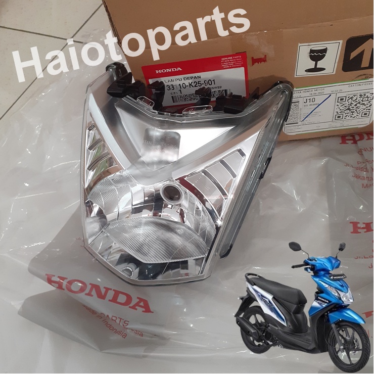 Kaca Lampu Depan Beat FI 33110-K25-901 Reflektor Beat fi Reflector Honda Beat fi Kaca Lampu depan Ho