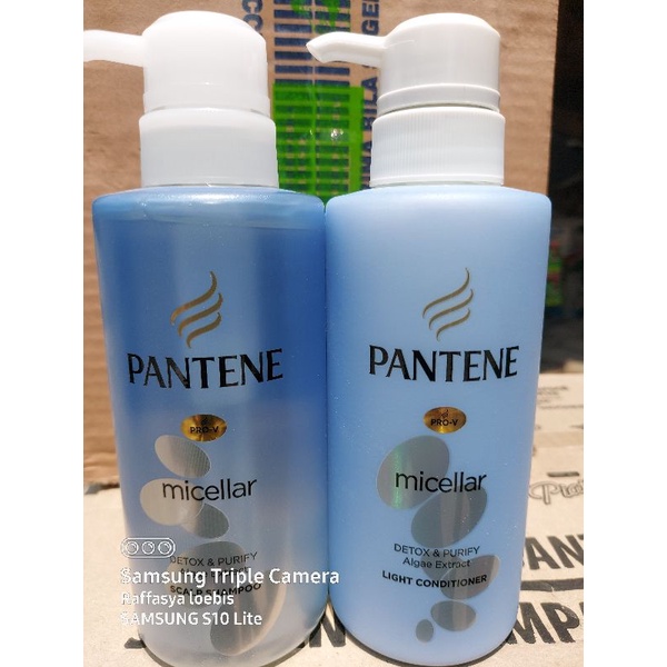 PANTENE micellar 300ml shampo/conditioner  pum