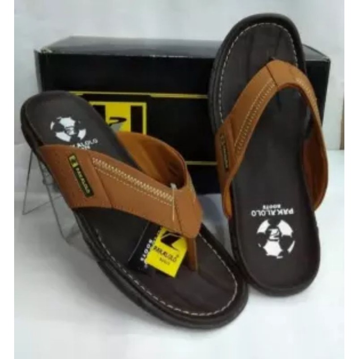 Sandal kulit Asli PAKALOLO N2351 Tan by pakalolo sandal casual sandal pria