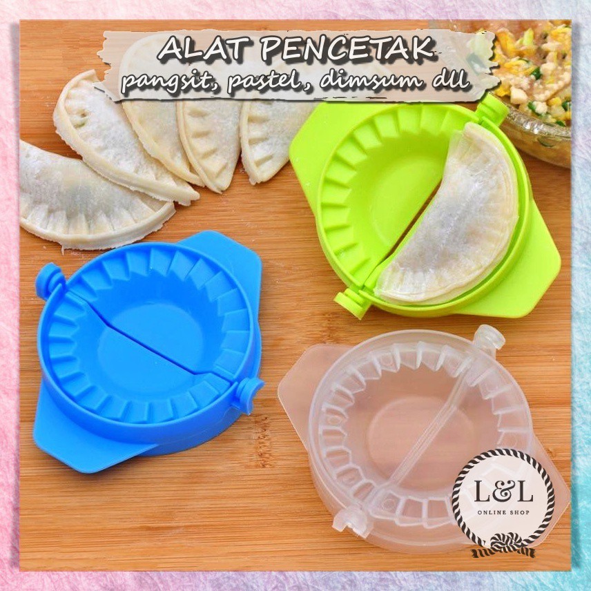 Alat Cetak Cetakan Pastel Pangsit Dimsum Gyoza Mold Set Dumpling Maker