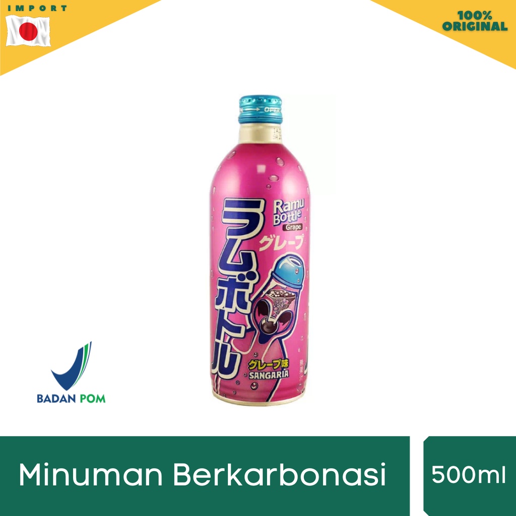 

Minuman Soda merk Sangaria - Grape