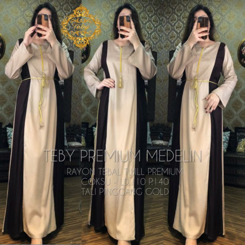 Daster Arab Teby Medelin by Teby Original