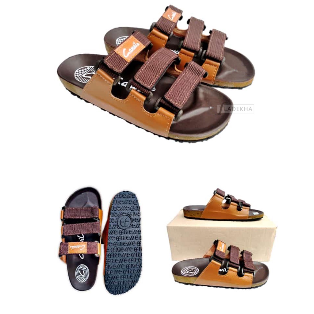 SANDAL CASUAL DISTRO PRIA DAN WANITA TALI WEBBING TERBARU FLADEKHA CN01