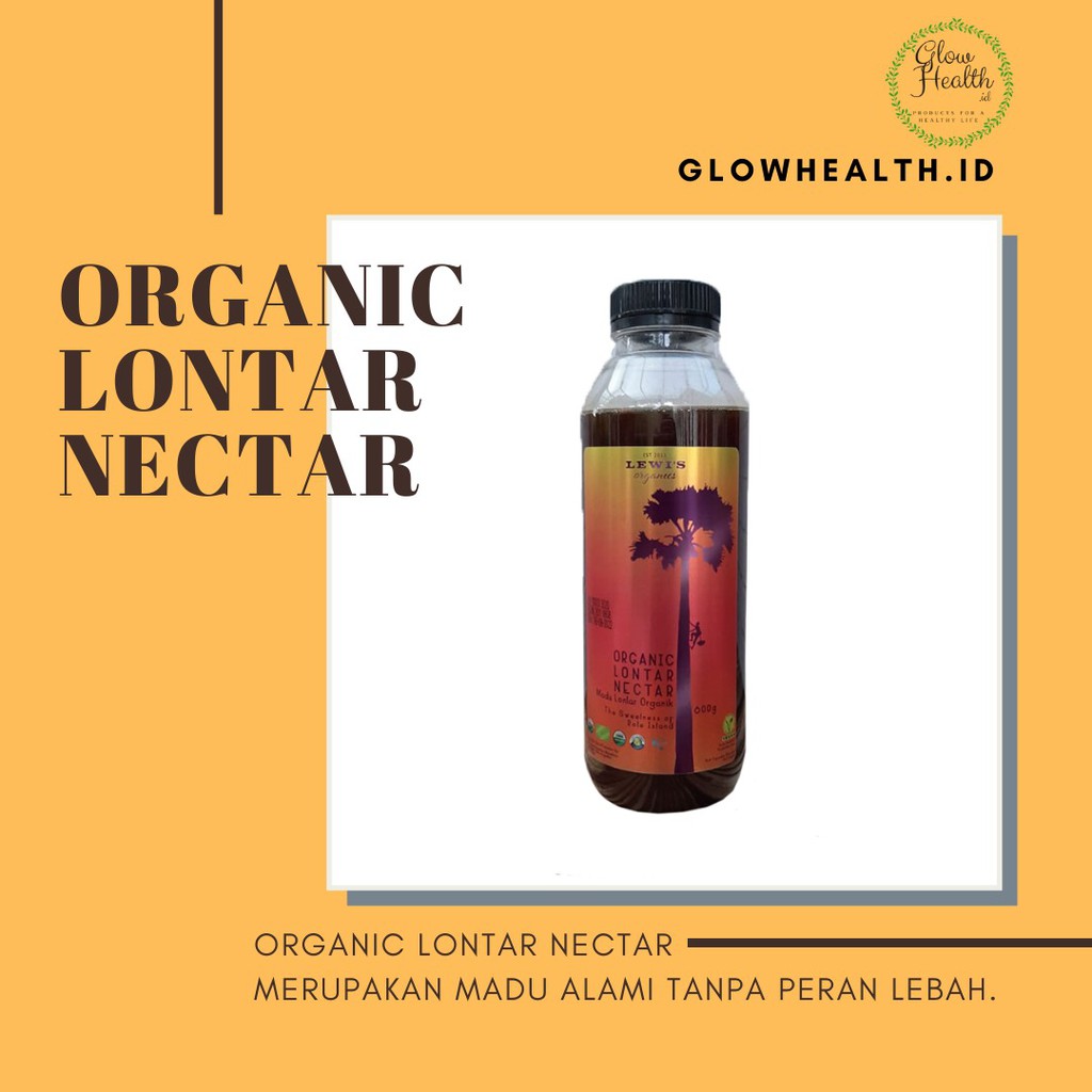 

Madu Lontar Organik / Organic Lontar Nectar Lewi's (600g)