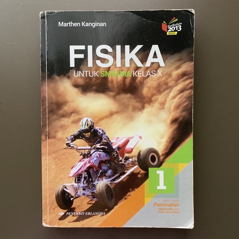 Jual Buku Fisika Sma Erlangga Kelas 10 X K13 Revisi Shopee Indonesia