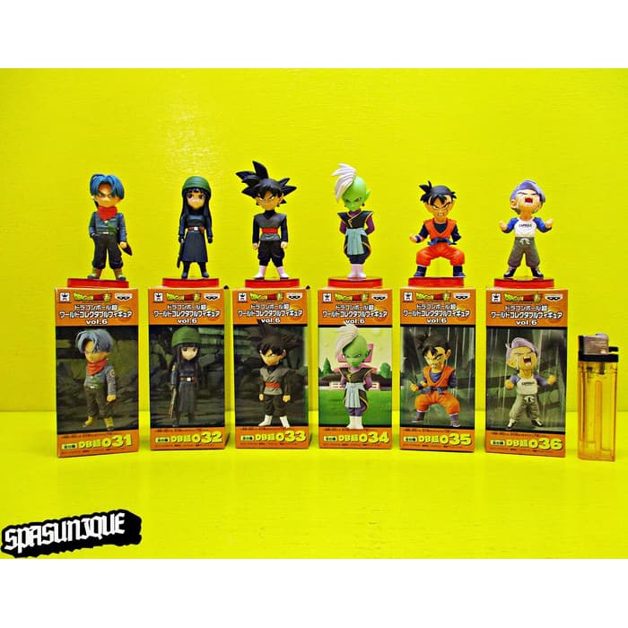 Jual Action Figure Dragon Ball Isi 6 Vol 6 Original Banpresto - jual super murah roblox character dijual satuan action figures