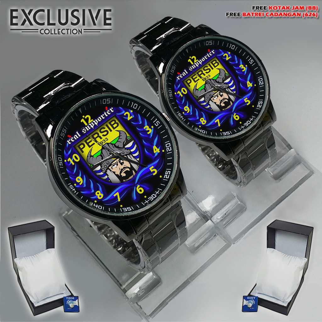 Jam Tangan  PERSIB MOTIF 12 Bagus