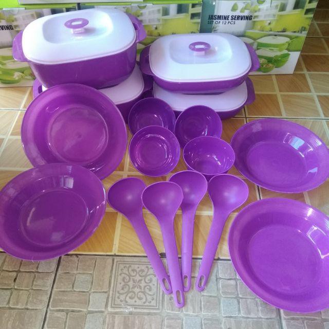 Tempat makan Jasmine set 12pcs