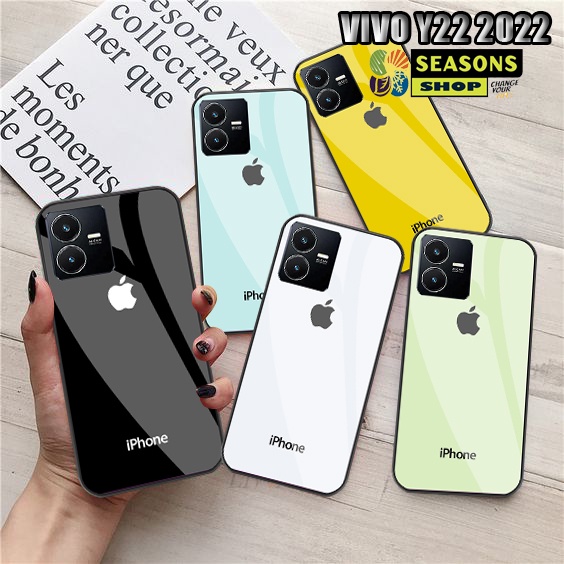[Vivo Y22 2022] Softcase Vivo Y22 Terbaru - Softcase Vivo Y22 2022 - Softcase Kaca Vivo Y22 - Softca