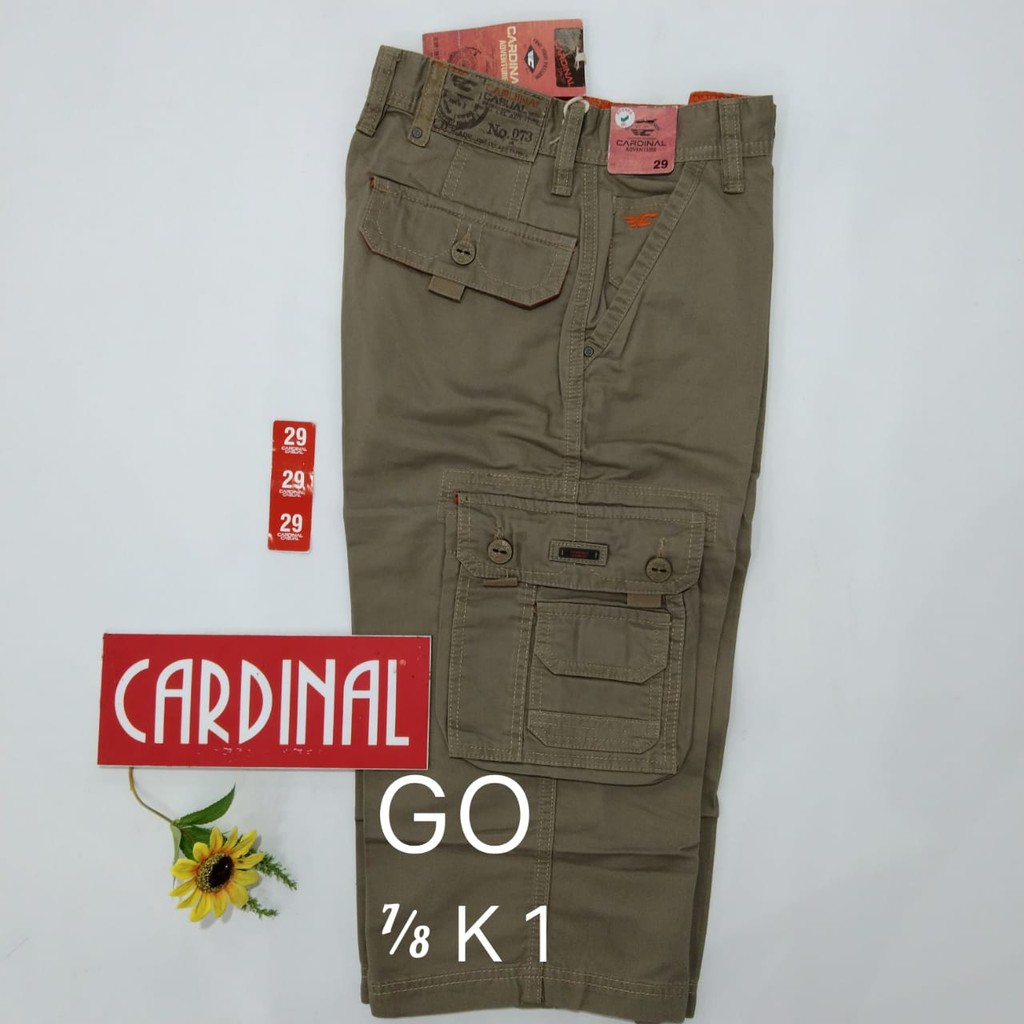 gof 29-KPL 1 CARDINAL KEMPOL CASUAL Celana Pendek Cowok Celana Kempol Fashion Pria Brand Kekinian