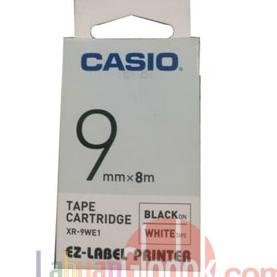 

Ez Label Printer Xr-9We1 9Mm Black On White Tape Label Casio/Casio 9Mm
