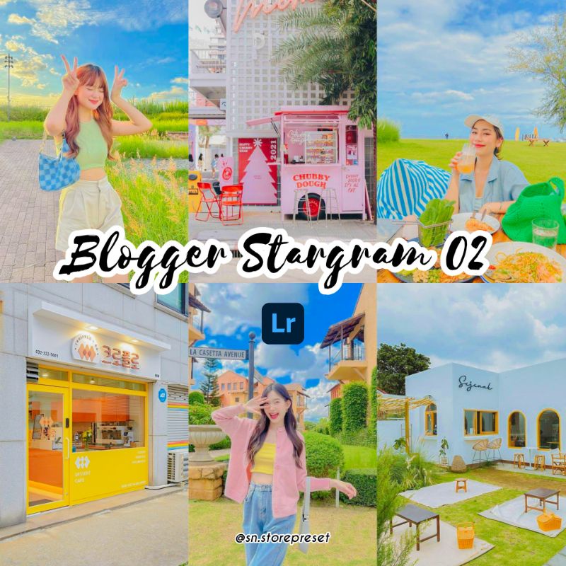 BLOGGER STARGRAM 2 PRESET LIGHTROOM For IOS &amp; Android