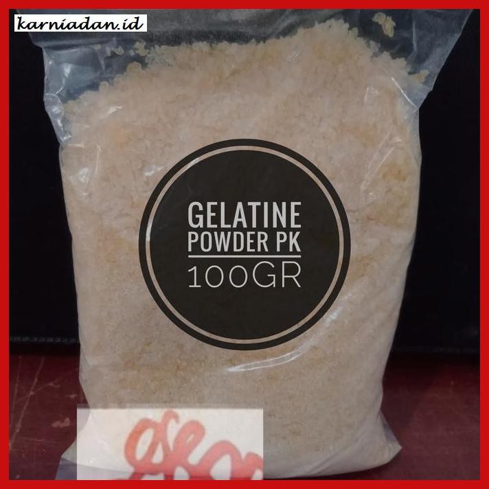 

RAGA-RAGA- GELATINE / GELATIN HALAL MUI FOOD GRADE EX. RRT 100 GRAM -GNIDUP-NAHAB.