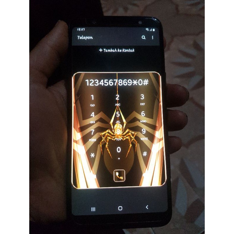 lcd samsung a6 plus original copotan minus touchscreen