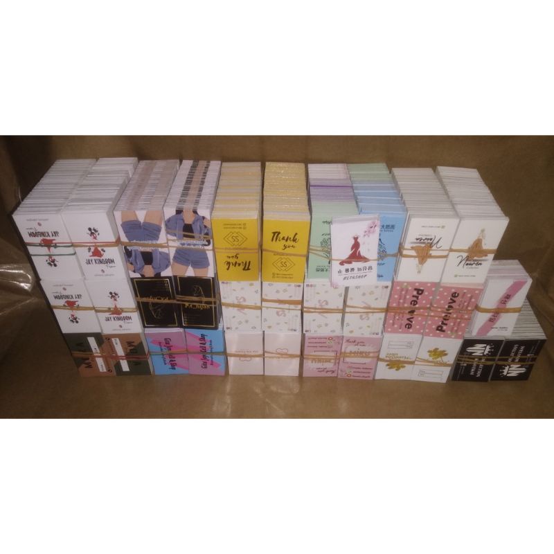 

Hangtag kiloan han tag baju murah paket 1kilo