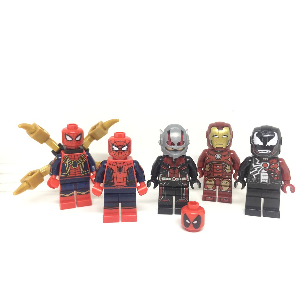 Lego minifigures marvel super heroes original