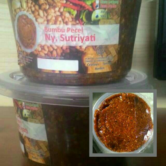 

Bumbu Pecel "Ny. Sutriyati" 500 gr