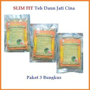 

Teh Daun Jati Cina Curah Slim Fit Teh Pelangsing Herbal Alami ..Paket 3 Bungkus