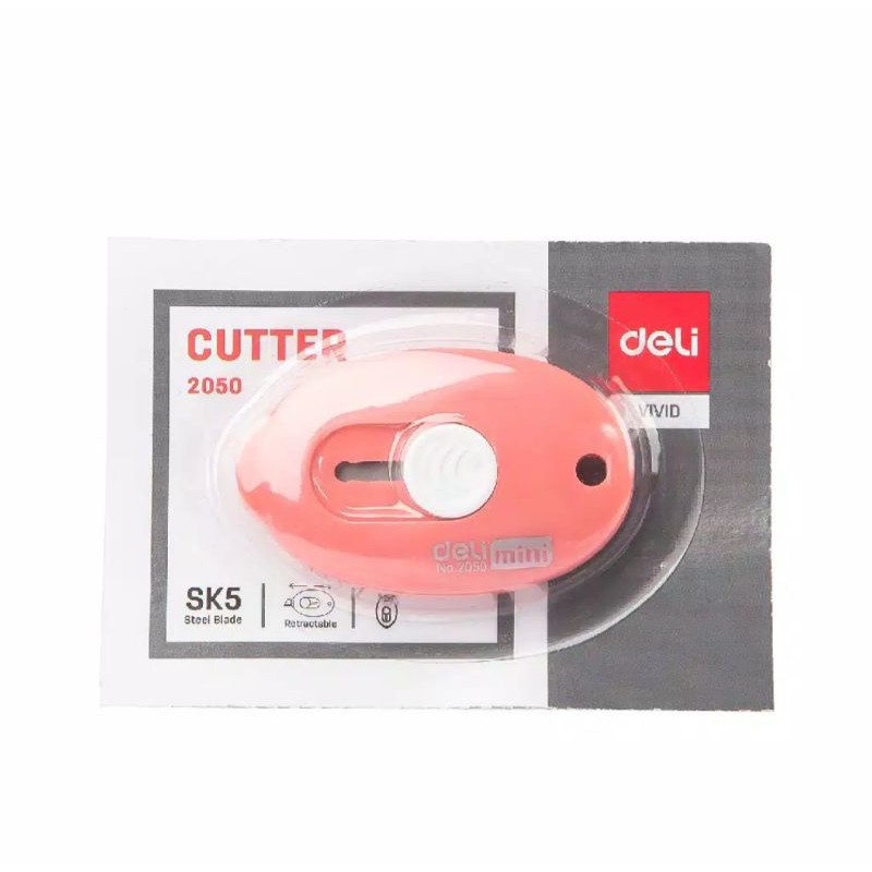 

Deli mini cutter portabel durable cute size convenient to open package E2050