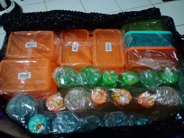 Parcel Lunch Box Sealware Platonia + Botol Minum Ulang Tahun