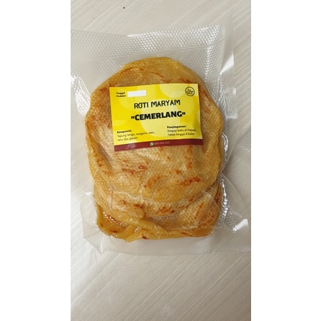 

Roti Maryam Cemerlang Isi 4 Plastik Vakum