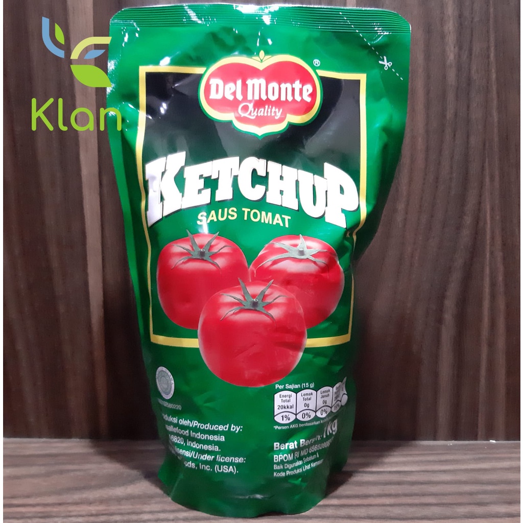 

DEL MONTE TOMATO SAUCE / DELMONTE SAUS SAOS TOMAT 1 KG