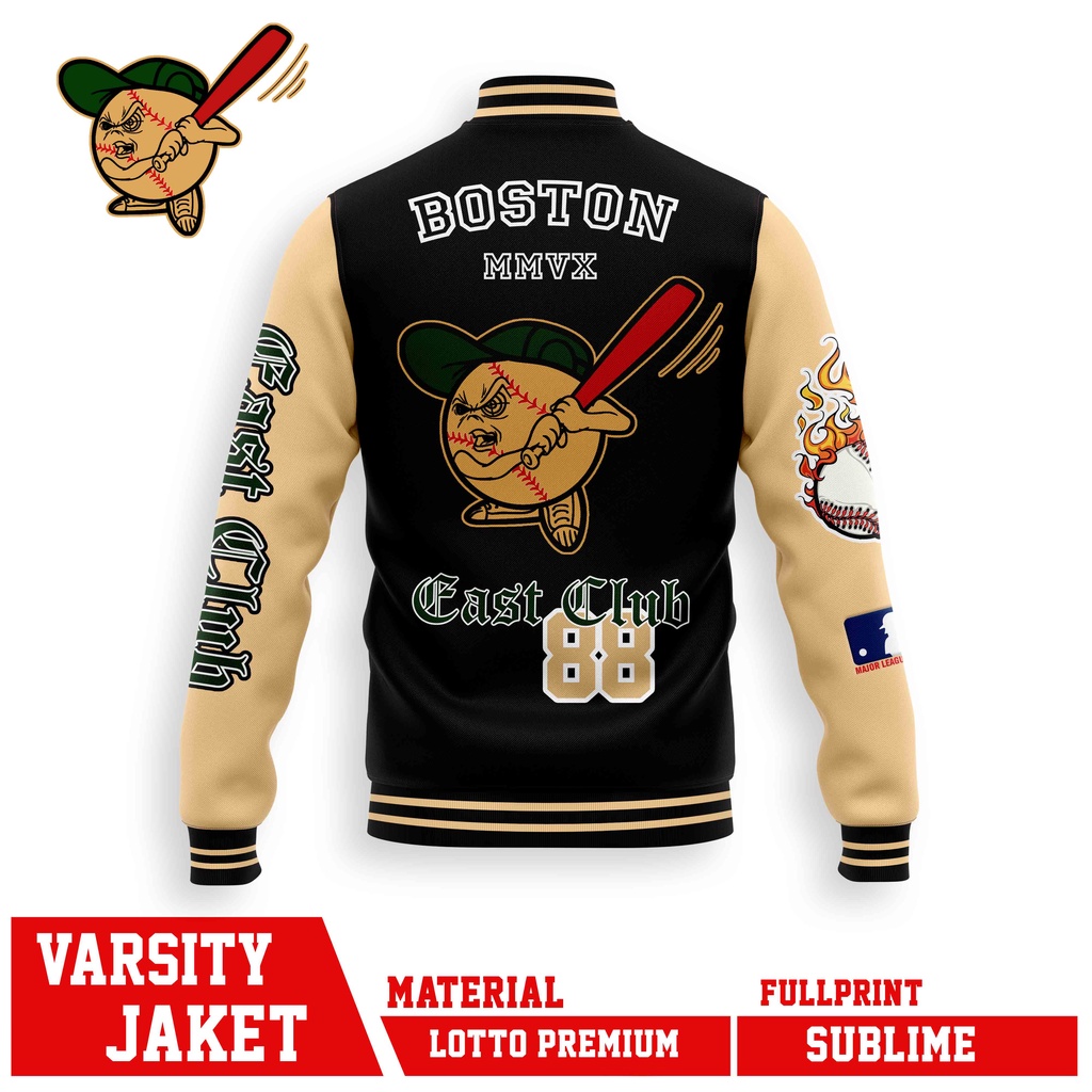 VARSITY JAKET BASEBALL EAST TEAM 88 BOSTON