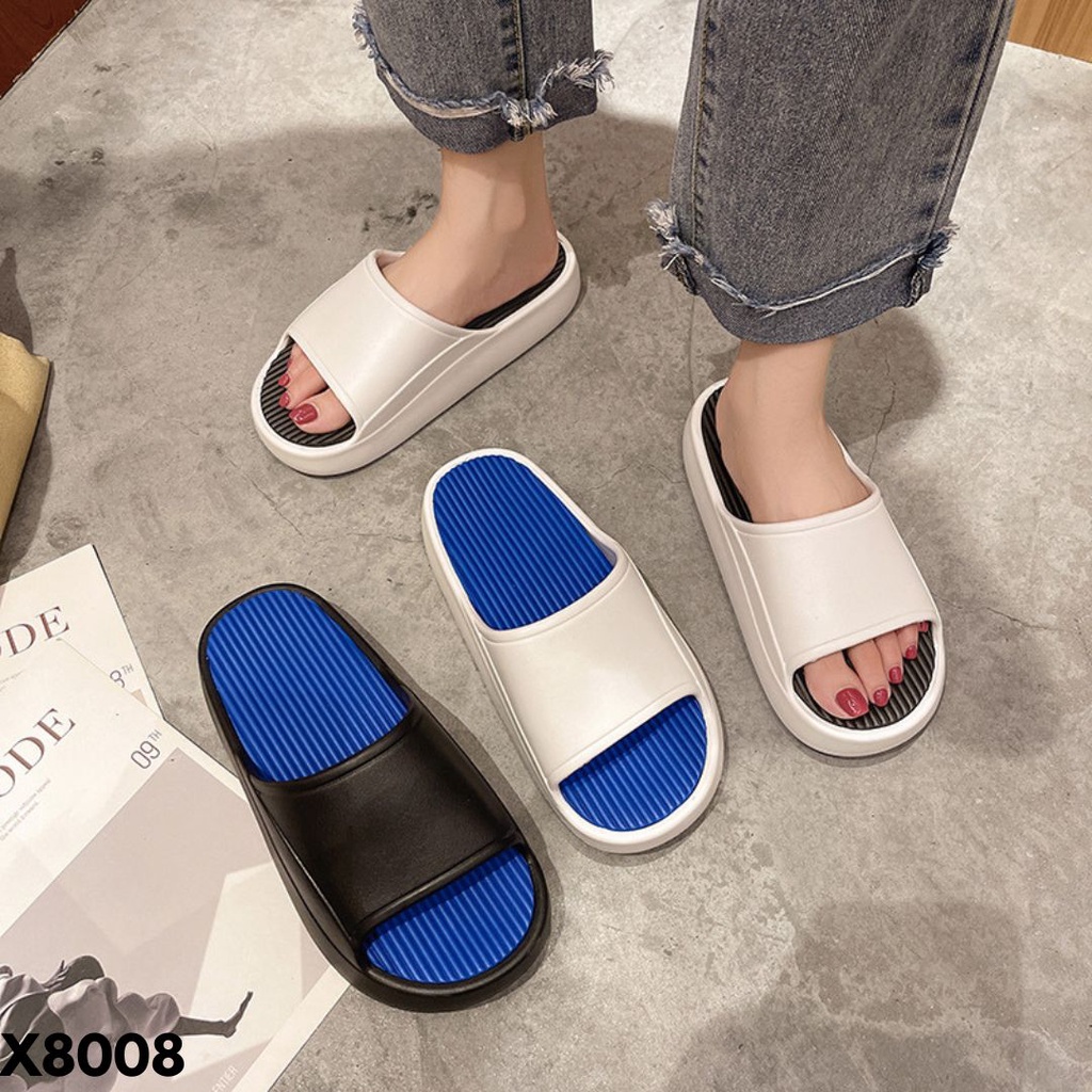 SANDAL SELOP COCOK DIPAKAI CEWEK COWOK KEREN KEREN JAMBULAH BAHAN RUBBER IMPORT 8008