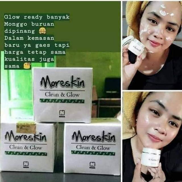 Moreskin clean and glow herbal nasa