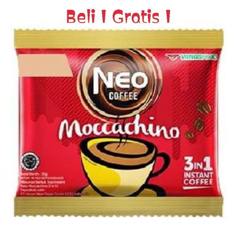 BELI 1 GRATIS 1 Neo Coffee Moccachino 20 Gram 1 Sachet | Harga Promo | Kopinya Korea | Kopi Enak9