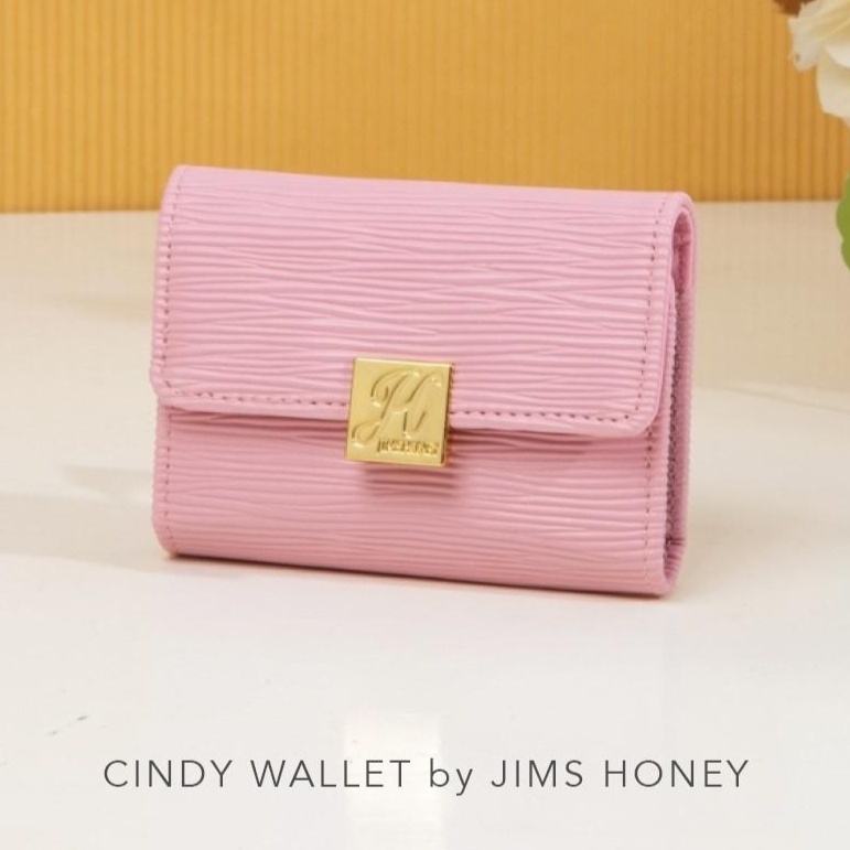 Lengkap Cindy Wallet Jims Honey Dompet Lipat Kecil Kartu Card Wanita