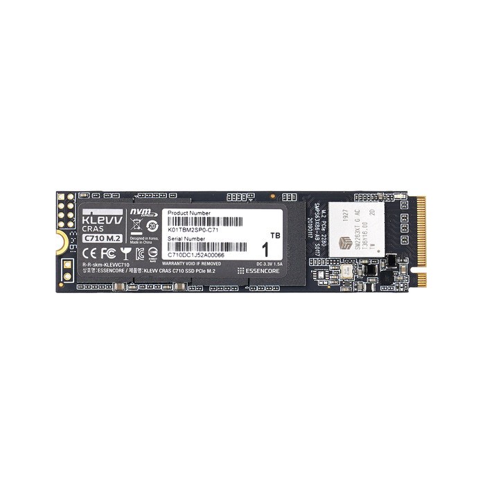 KLEVV SSD CRAS C710 1TB M.2 2280 NVMe PCle Gen3 x4